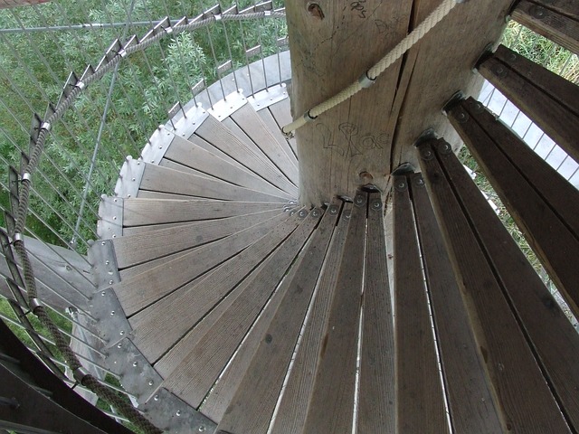 Vřetenové schodiště